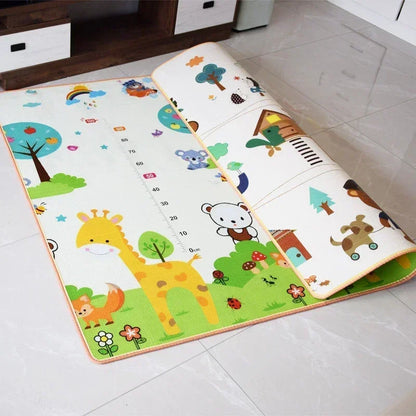 Baby Play Mat Double Sided – Non-Toxic EPE Foam Crawling Mat for Infants & Toddlers