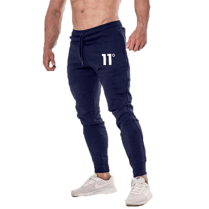 Printed Jogger Sweatpants – Men's Slim Fit Casual Trousers