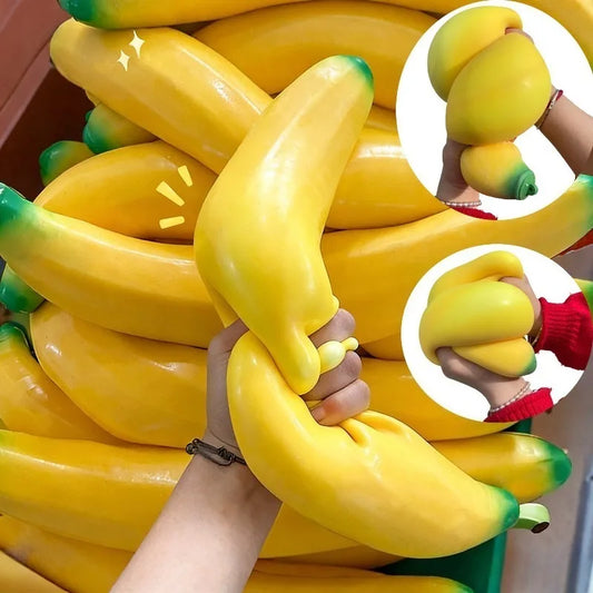Banana Squishy Toy – Giant Slow Rising Stress Relief Fidget