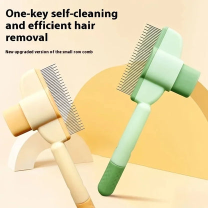 Pet Hair Remover Self-Cleaning Slicker Brush for Cats & Dogs
