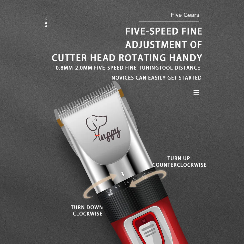 Professional Pet Grooming Clipper Set – Dog, Cat & Rabbit