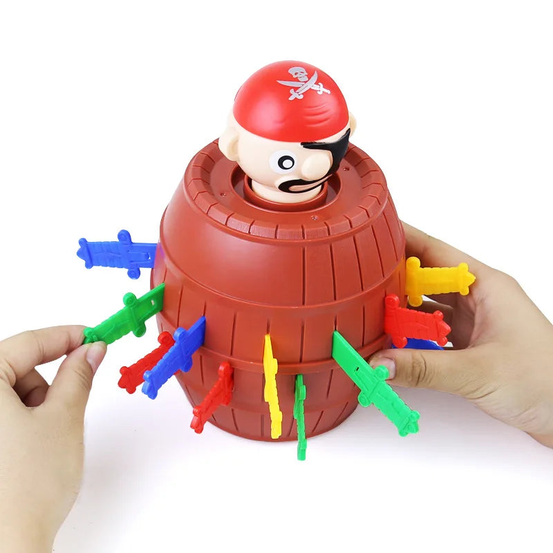 Pirate Barrel Pop-Up Game – Fun Family Party Toy
