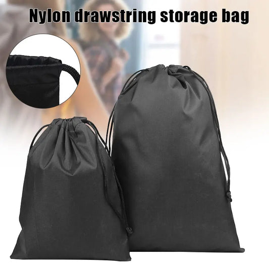 Nylon Drawstring Storage Pouch – Dustproof Travel & Sport Bag
