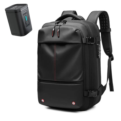 17-Inch Laptop Backpack for Men – Expandable Travel & Business Bag