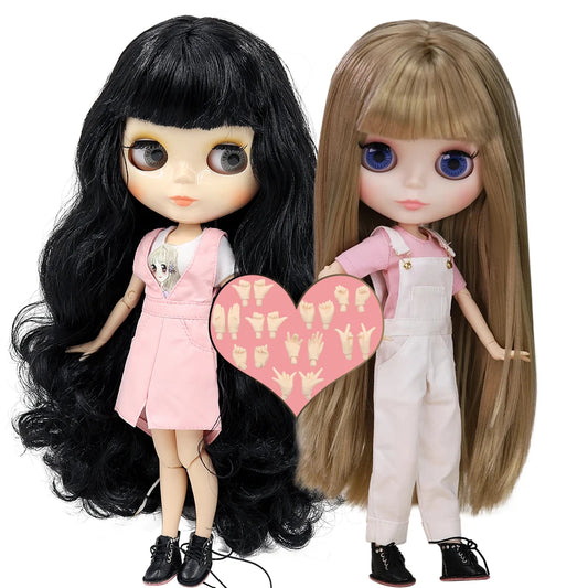 Blythe BJD Doll 1/6 Scale 30cm – Joint Body Glossy & Matte Face