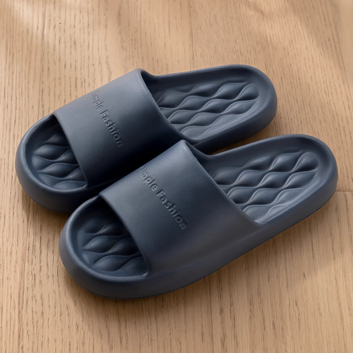 Cloud Slide Sandals for Men – Soft Non-Slip Indoor Outdoor Slippers