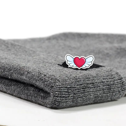 Embroidered Knit Beanie Hat for Men & Women – Winter Warm