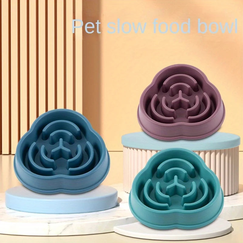 Slow Feeder Dog Bowl – Anti-Choking Pet Feeding Bowl