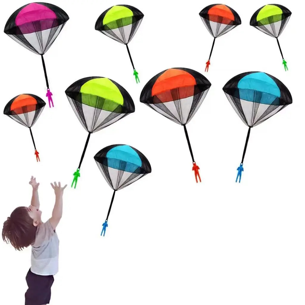 Hand Throwing Parachute Men Toy Set of 4 – Kids Outdoor Fun