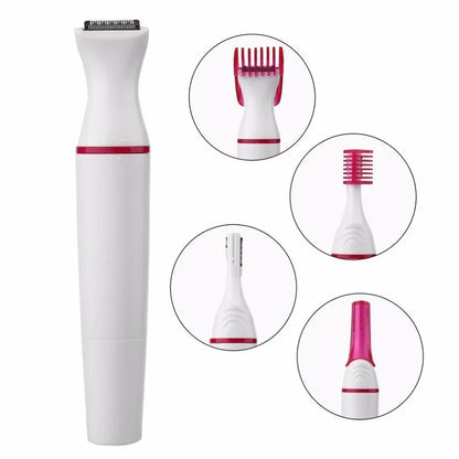 5-in-1 Women's Hair Removal & Grooming Kit – Epilator, Trimmer & Shaver