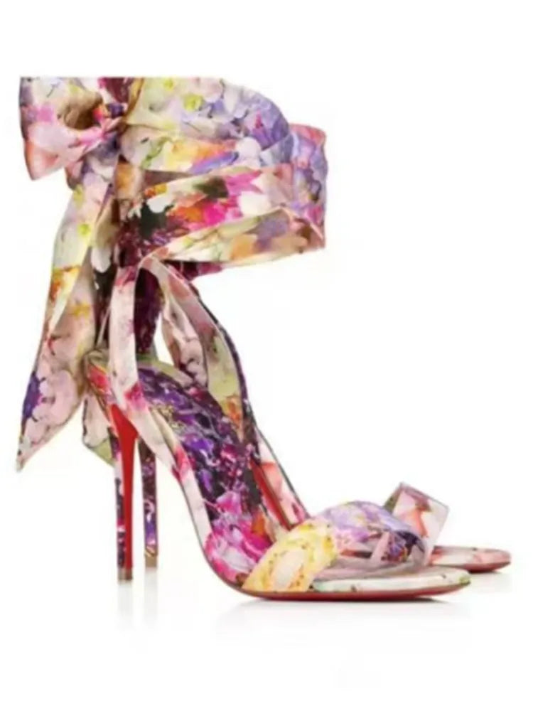 Women's Slim High Heel Ankle Strap Sandals