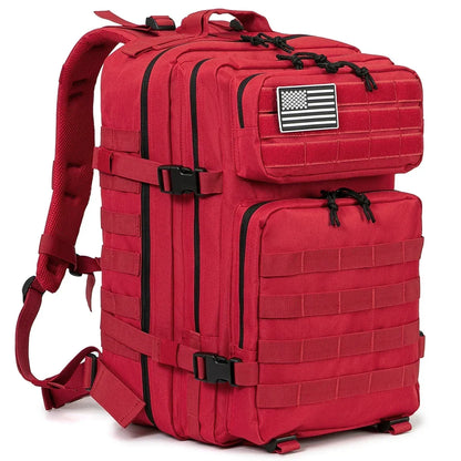 45L Tactical Backpack MOLLE Military Assault Pack for Hiking & Camping