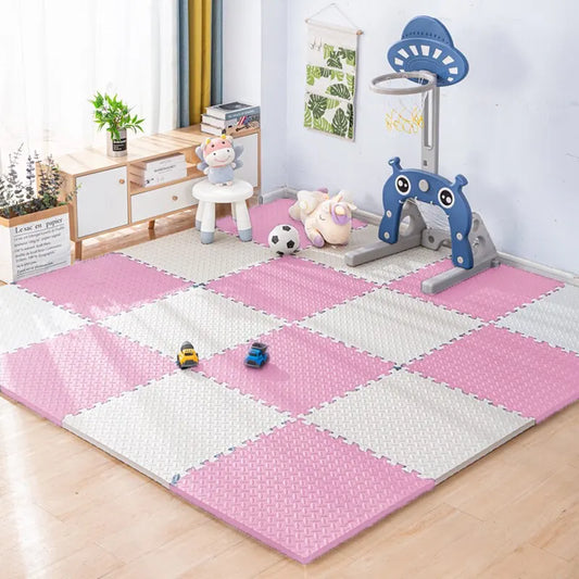EVA Foam Puzzle Play Mat for Baby & Kids – Interlocking Floor Tiles 30x30cm