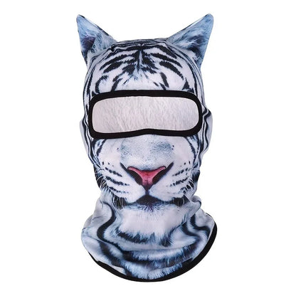 3D Cat Animal Balaclava Full Face Mask for Skiing & Motorcycle