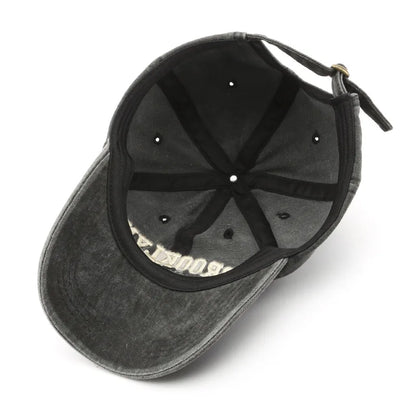Brooklyn 1947 Embroidered Baseball Cap – Retro Washed Cotton Hat