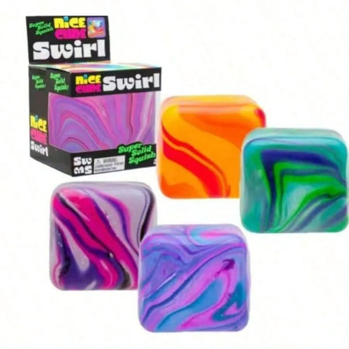 Slow Rebound Ice Cube Squeeze Toy – Soft Stress Relief