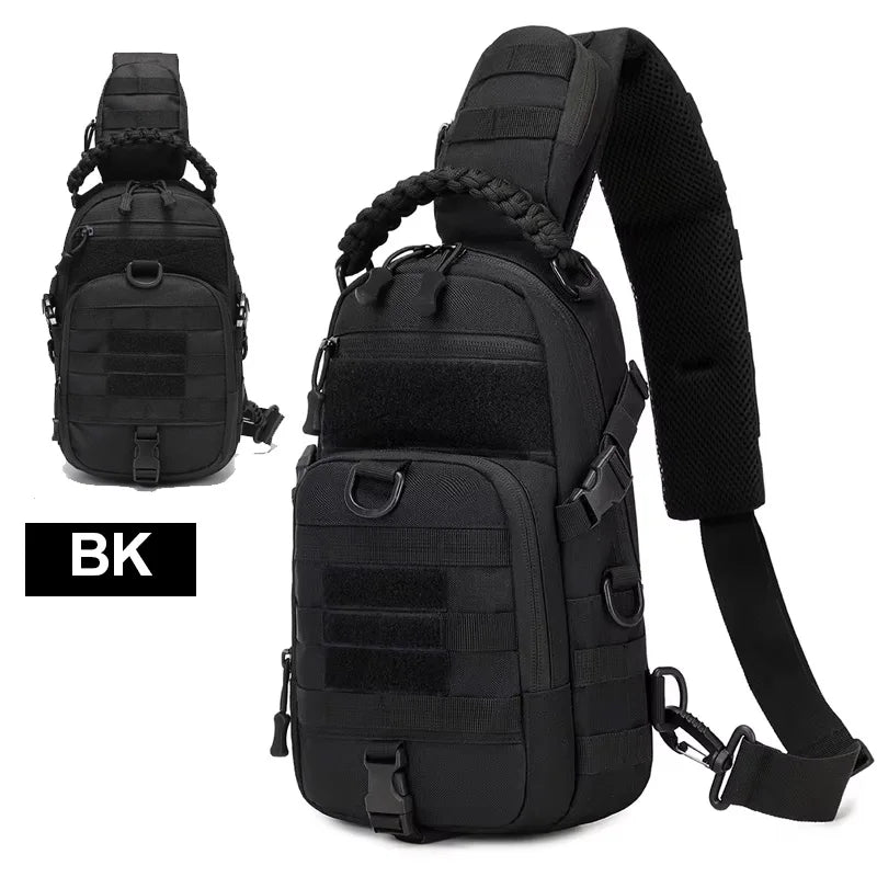 Tactical Chest Bag for Men – Outdoor Sling Shoulder Pack