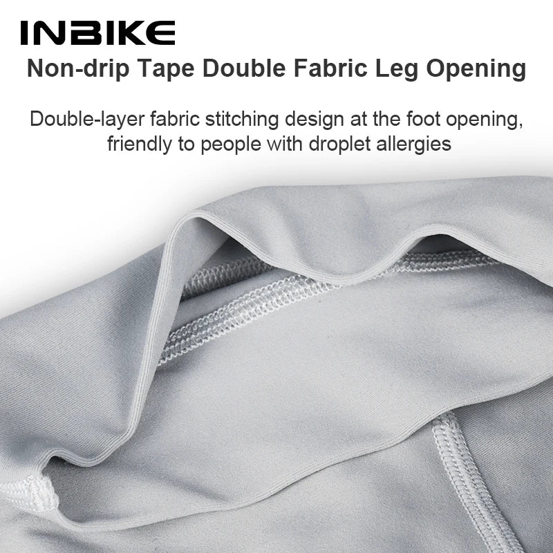 INBIKE Men's Cycling Bib Shorts with Padded Seat