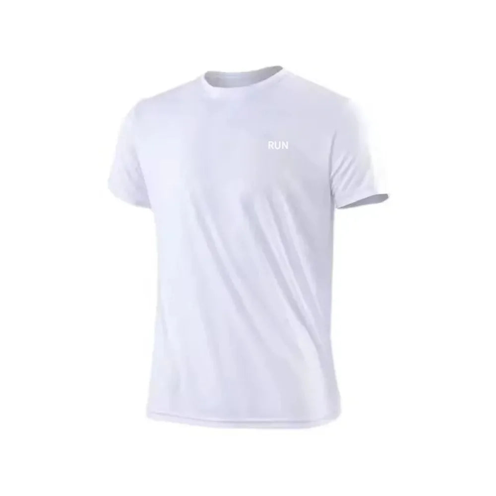 Quick-Dry Men's Sports Shirt - Short-Sleeved Running T-Shirt