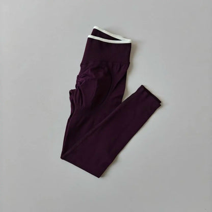 Seamless Scrunch Butt Leggings – High-Waist Yoga Pants for Women
