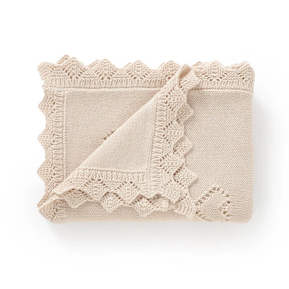 Baby Knit Blanket – Ultra-Soft Cotton Newborn Wrap 90x70cm