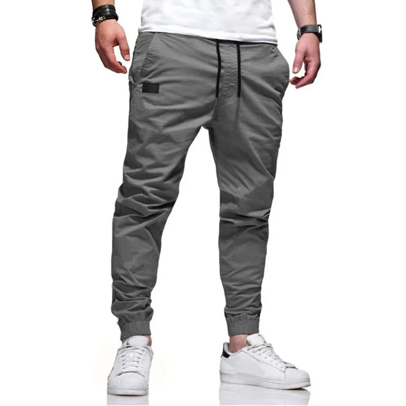 Men's Cargo Jogger Pants – Loose Straight Fit Sweatpants