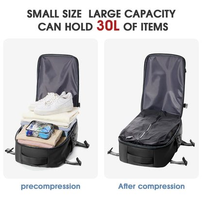 Vacuum Compression Backpack – Large Capacity Travel & Laptop Bag