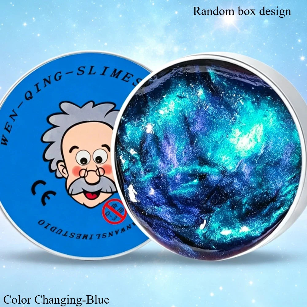Crystal Slime Stress Relief Fidget Toy – Fluffy Putty for Kids