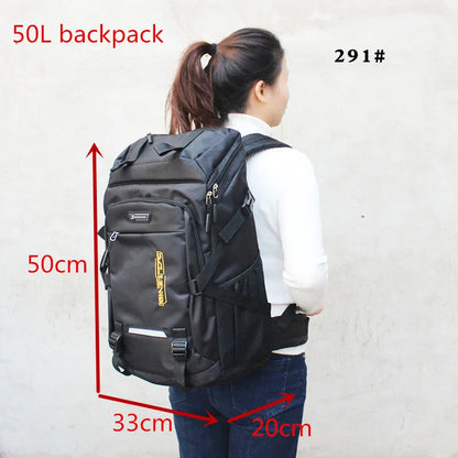Outdoor Hiking Backpack 50L & 80L – Camping Travel Rucksack