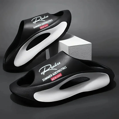 EVA Slide Sandals – Futuristic Cutout Design for Men & Women