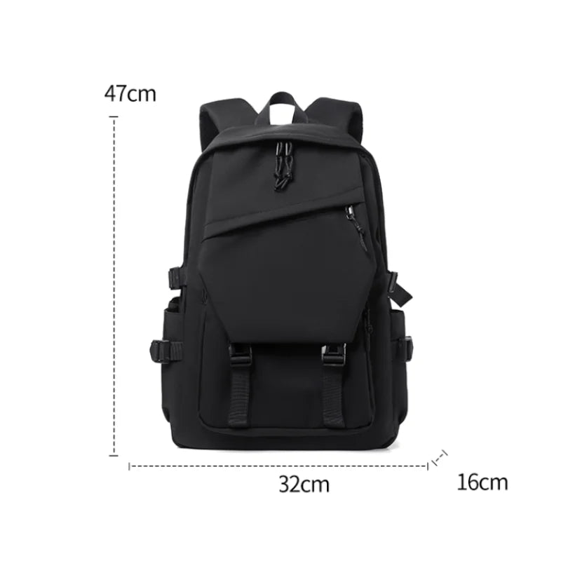 15-Inch Large Capacity Travel Backpack – Minimalist School Bag