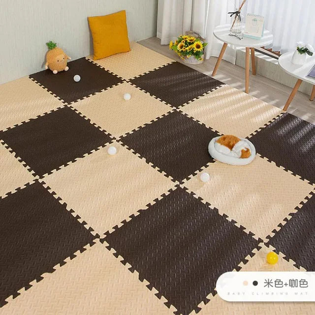 Foam Baby Play Mat – 16-Piece Interlocking Puzzle Tiles