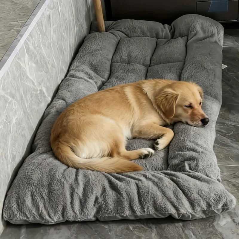 Extra Large Plush Dog Bed Mat – Super Soft Pet Sofa