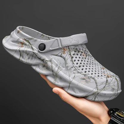 Plus Size Beach Clogs – Breathable EVA Sandals for Men & Women