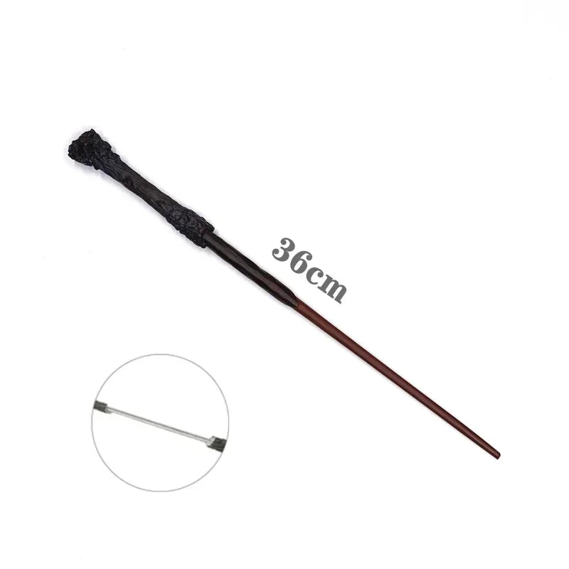 Harry Potter Magic Wand Metal Core – Wizard Character Cosplay Prop 37cm