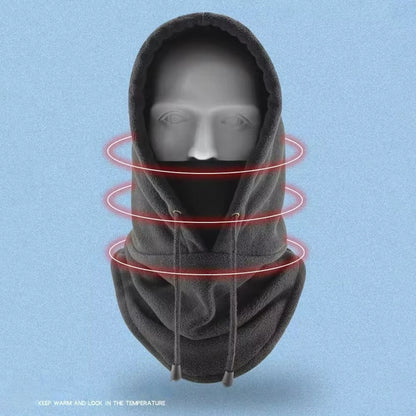 Fleece Balaclava Hood – Windproof Winter Ski Cycling Face Mask