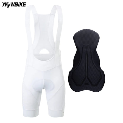Men's Cycling Bib Shorts with 6-Hour Padded Chamois