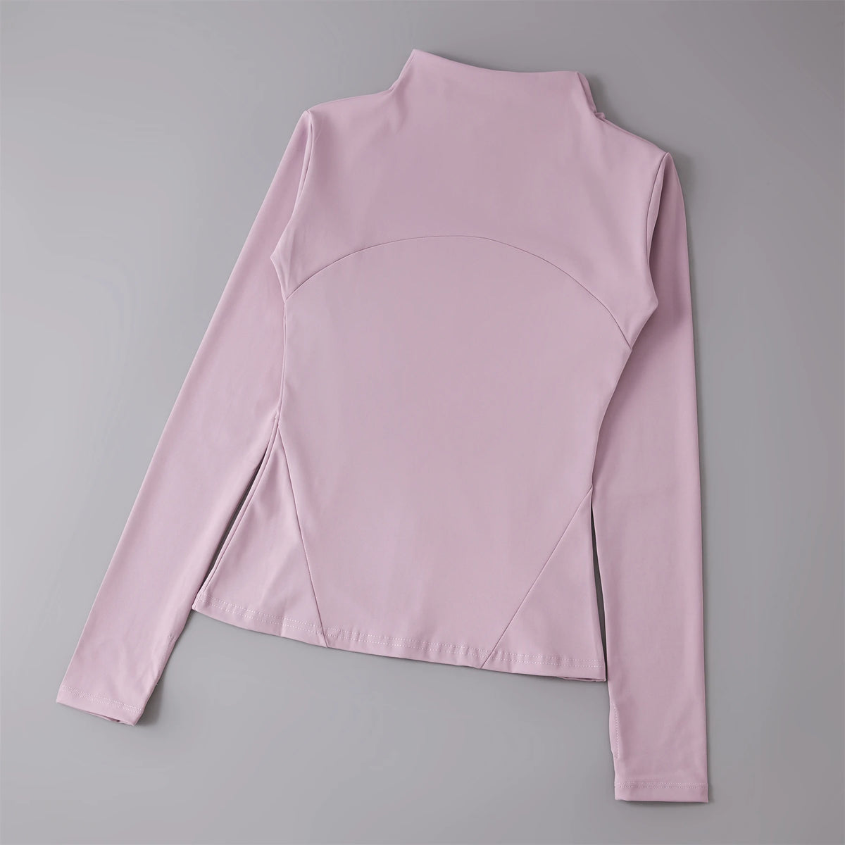 Women's Zip-Up Sports Jacket – Slim Fit Windbreaker with Thumb Holes