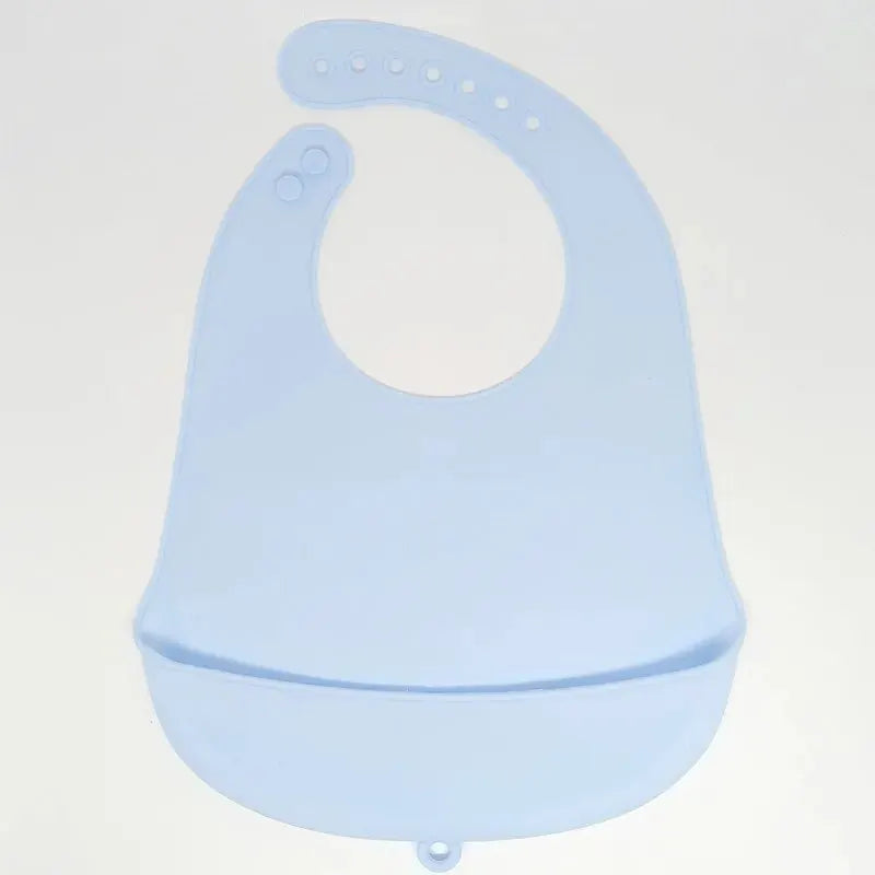Silicone Baby Feeding Bib with Food Catcher Pocket