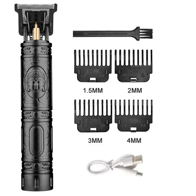 T9 Hair Clipper & Beard Trimmer for Men – USB Rechargeable Barber Trimmer