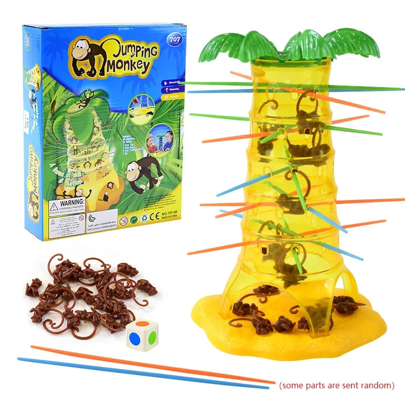 Monkey Drop Down Tabletop Game Kids Intelligence Toy Multiplayer