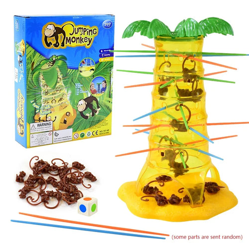 Monkey Drop Down Tabletop Game Kids Intelligence Toy Multiplayer