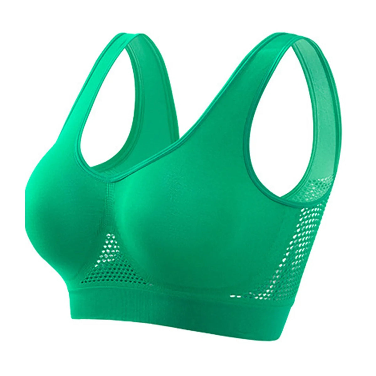 Seamless Sports Bra for Women – High Support, Shockproof, Breathable