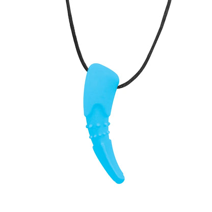 Silicone Chew Necklace – Sensory Teether Pendant for Kids Oral Motor Chewing