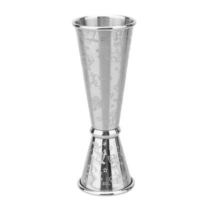 Stainless Steel Double Jigger – 30ml/60ml Cocktail Measure Cup