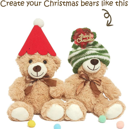 Teddy Bear Stuffed Animals Set of 5 – Soft Plush Toys 13.8in