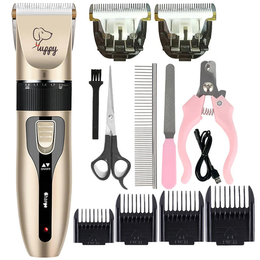 Professional Pet Grooming Clipper Set – Dog, Cat & Rabbit