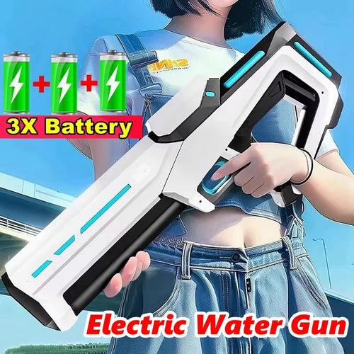 Electric Water Gun for Adults – Powerful Automatic Squirt Blaster