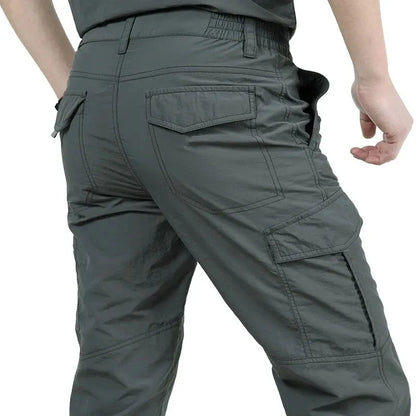 Men's Military Tactical Cargo Pants – Waterproof Multi-Pocket Outdoor Trousers