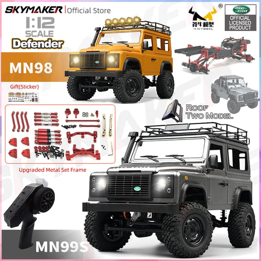 MN99S MN98 1/12 Scale 4WD RC Rock Crawler RTR Remote Control Car